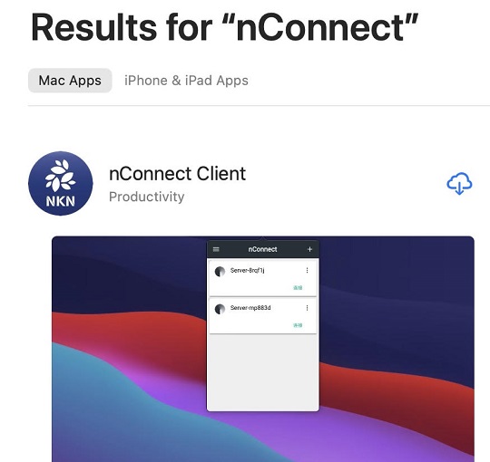 nConnect for MAC